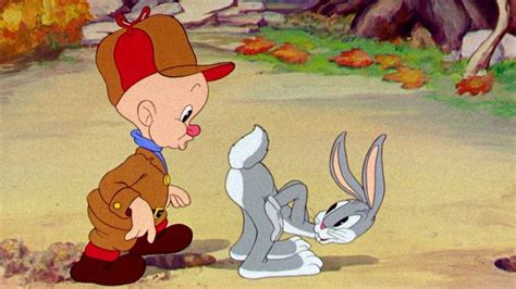 Bugs Bunny Shows Elmer Fudd His Cottontail A Wild Hare 1940