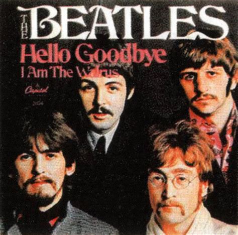 Hello Goodbye Single Artwork Usa The Beatles Bible