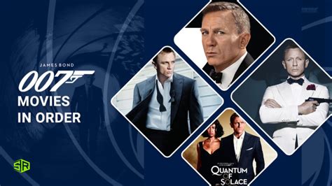 James Bond Movies In Order Watch All 007 Movies Chronologically