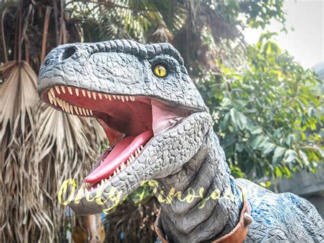 Blue Raptor Suit In Jurassic World Only Dinosaurs