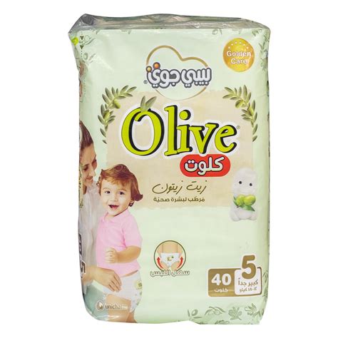 Baby Joy Diaper Pants With Olive Size 5 12 18 Kg 40 Pcs Online At Best
