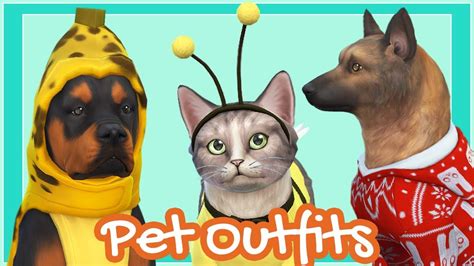 Banana Outfit Astronaut Suit The Sims 4 My First Pet Create A Pet