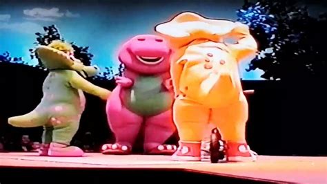 Barney Live A Day In The Park With Barney The Dinosaur Beebop And Bj
