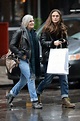 Keira Knightley and Her Mother - Leaving Dimes Restaurant in NYC ...