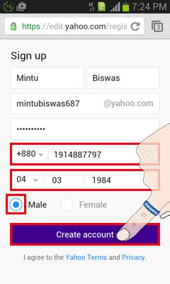 Putting your linktree url everywhere. How to Create Yahoo Account Using Mobile Phone