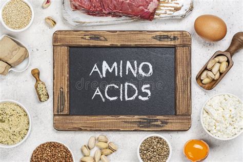 Food Rich Of Amino Acids Stock Image Image Of Healthy 199385253