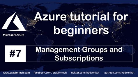 Azure Management Groups And Subscriptions
