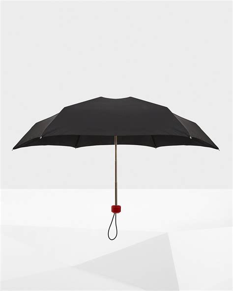 Hunter Black Original Mini Compact Umbrella | Compact umbrella, Umbrella, Mini umbrella