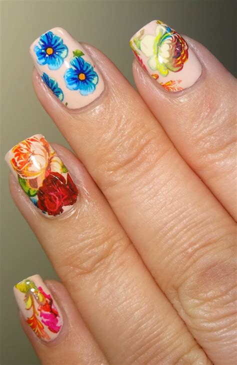 Wendys Delights Summer Flower Nail Foil From Charlies Nail Art