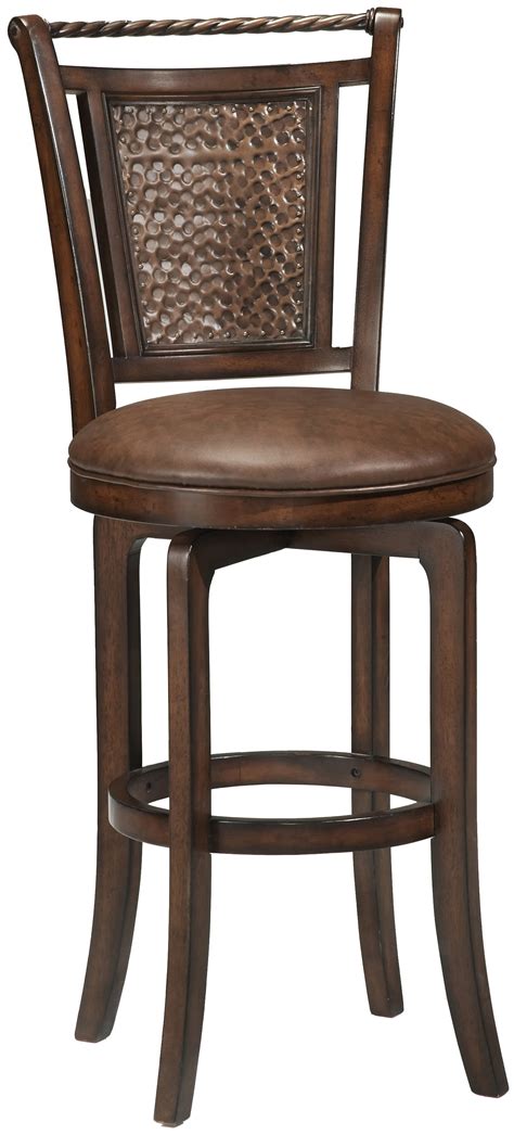 Hillsdale Furniture Norwood Wood Swivel Counter Height Swivel Stool