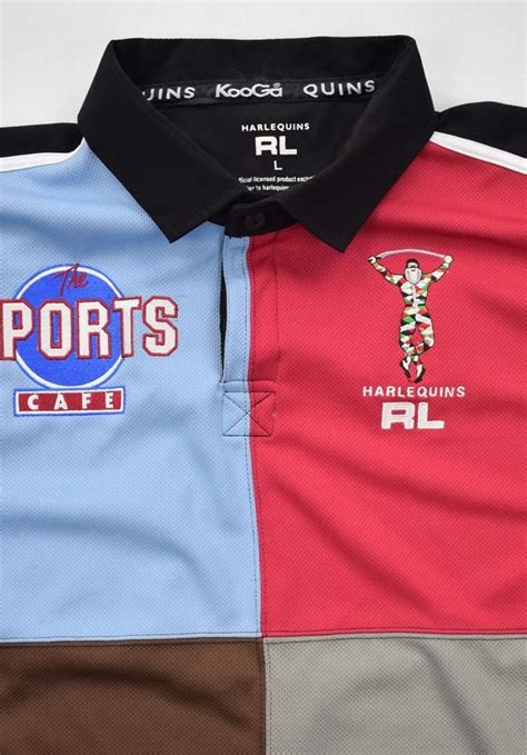 When the rugby world cup match times are 15 hours ahead of local denver, it can be difficult to find bars the denver harlequins rugby club is proud to announce the appointment of david lausa as. HARLEQUINS RUGBY KOOGA SHIRT L Rugby \ Rugby Union ...