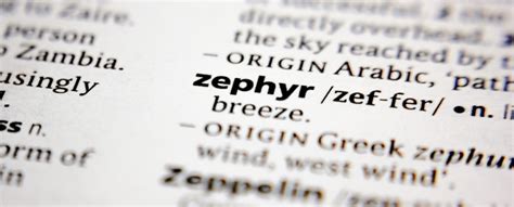 How To Properly Use The Word Zephyr In A Sentence