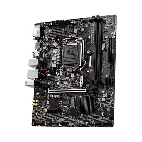 Mainboard MSI H410M A PRO Intel H410 Socket 1200 M ATX 2 Khe RAM DDR4