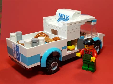 Lego Ideas Vintage Milk Truck