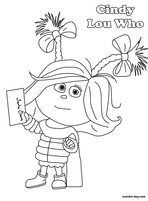 Grinch Coloring Pages Free Printable Coloring Pages