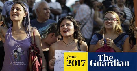 Women In Argentina Go Topless In Protest Over Right To Sunbathe Semi