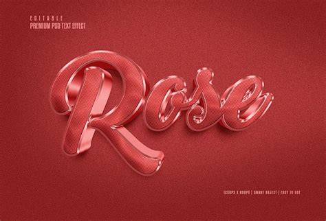 Rose Gold Text Effect Psd 100 High Quality Free Psd Templates For