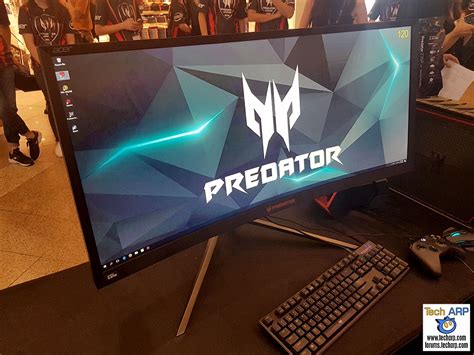 The Acer Predator Z35p Curved Gaming Monitor Up Close Tech Arp
