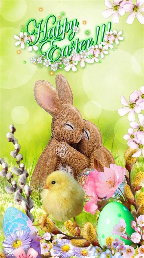 Hugging Brown Bunnies Happy Easter Pictures Photos And Images For