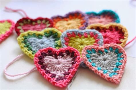 Mes Favoris Tricot Crochet Tuto Saint Valentin Des Coeurs Bohèmes Au