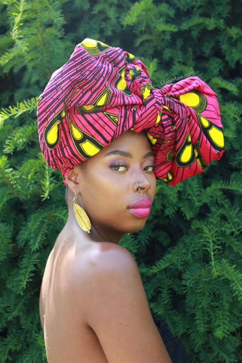 African Print Head Wraps Celebrate Your Culture In Style