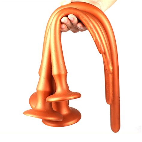 Soft Bendable Squeezable Xl Extra Long Anal Beads Butt Plug Dildo Sex Toys Adult Picture Of