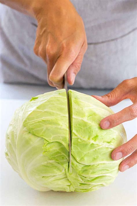 How To Cut Cabbage Jessica Gavin