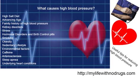 What Causes High Blood Pressure My Life With No Drugs