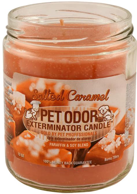 Help defeat the stink of your furry friend with pet odor exterminator cool cucumber & honeydew candle. Pet Odor Exterminator Candle, Salted Caramel - Walmart.com ...