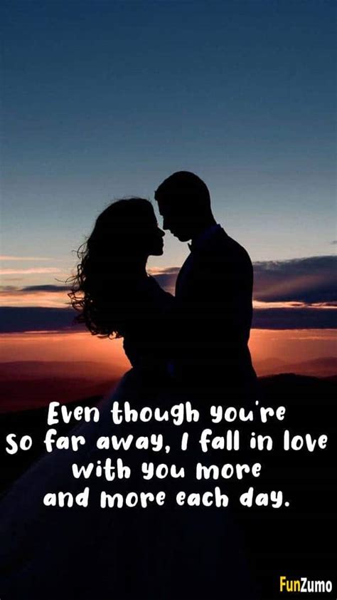 Romantic Long Distance Relationship Love Messages For Her Funzumo