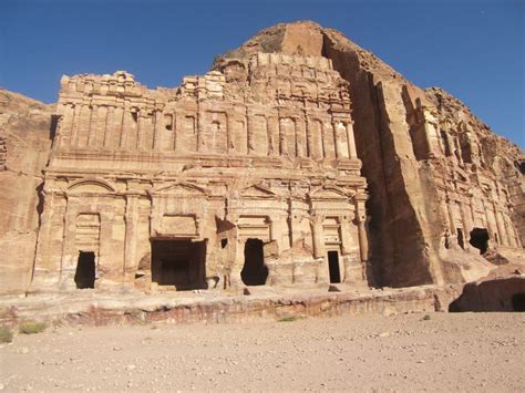 527 Pink Ruins Petra Jordan Stock Photos Free And Royalty Free Stock