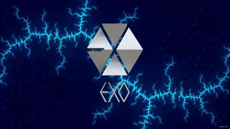 Exo Logo Wallpaper Wallpapersafari