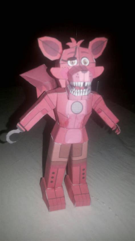 Funtime Classic Foxy Papercraft By Jackobonnie1983 On Deviantart