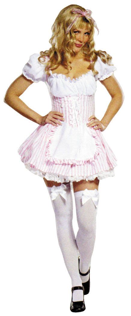 Womens Candy Striper Costume Candy Striper Dress Candy Striper Fancy Halloween Costumes