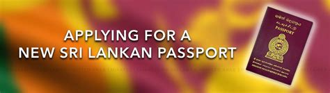 Applying For A New Sri Lankan Passport Embassy Of Sri Lanka Uae