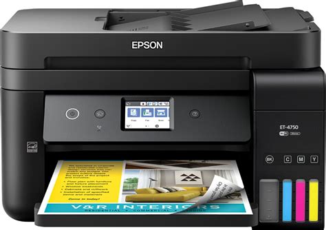 best buy epson refurbished workforce ecotank et 4750 wireless all in one printer black et 4750 n