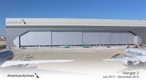American Airlines Ohare International Airport Hangar 2 Time Lapse