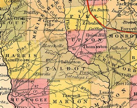 Maps Talbot County Gagenweb