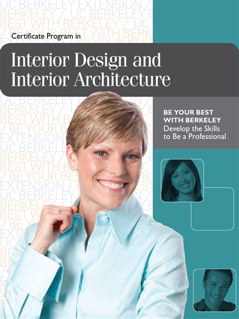 Interior Design And Interior Architecture Certificate Program In Pdf