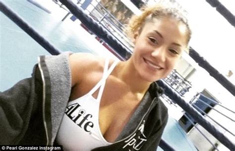 Pearl Gonzalez Breast Implants Won T Stop Calvillo Fight Daily Mail