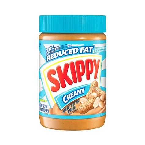 Skippy Peanut Butter Reduced Fat Creamy 462g Grocery