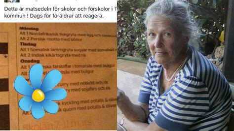 Sverigedemokrater är rasande igen den här gången över en matsedel