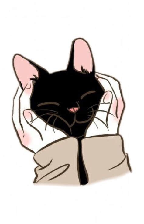 √ 35 Anime Black Cat Aesthetic Wallpaper Iphone 4k