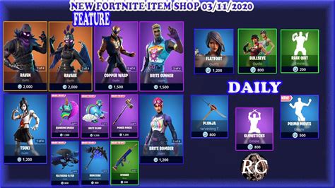 New Fortnite Item Shop Today 3112020 Youtube