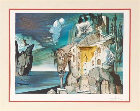 Salvador Dali Spanish 1904 1989 After Sold At Auction On 19th