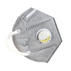 FFP KN Face Mask With Exhalation Valve Color White