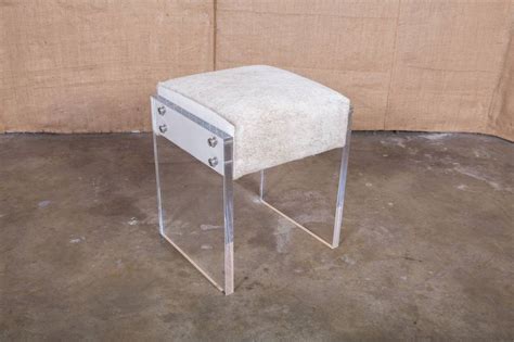 With its beautifully patterned upholstery and neatly. Acrylic Vanity Stools - Stools Item