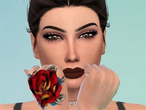 Tattoo Rose 2 By Satas The Sims 4 Catalog