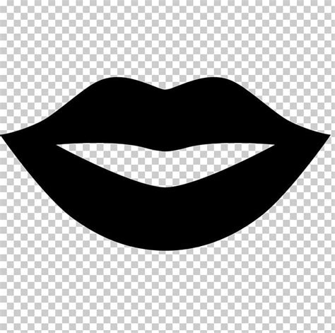 Lip Symbol Computer Icons Mouth Png Angle Black Black And White