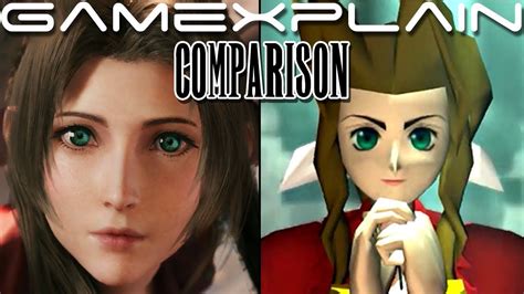 Final Fantasy Vii Remake Head To Head Comparison Ps4 Vs Ps1 State Of Play Trailer Youtube